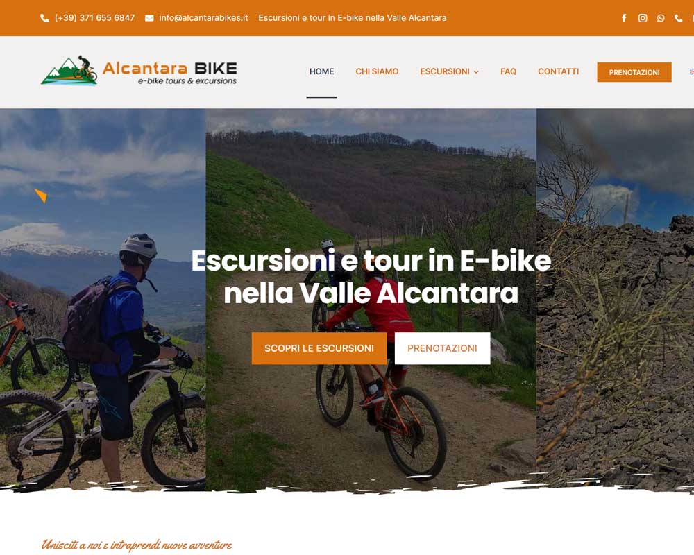 Alcantara Bikes - Escursioni e tour in E-bike nella Valle Alcantara