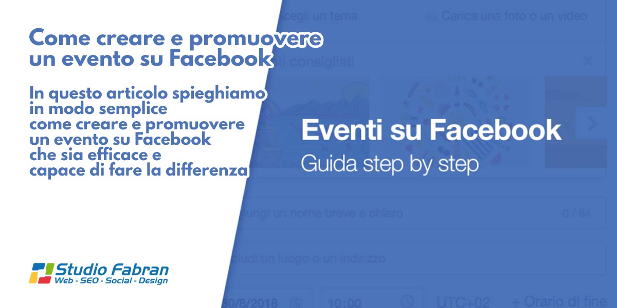 Come creare e promuovere un evento su Facebook