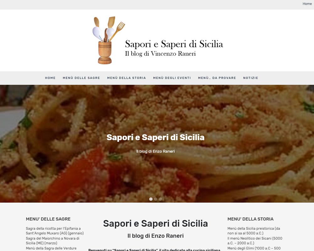 Sapori e Saperi di Sicilia - Il sito dedicato alla cucina siciliana